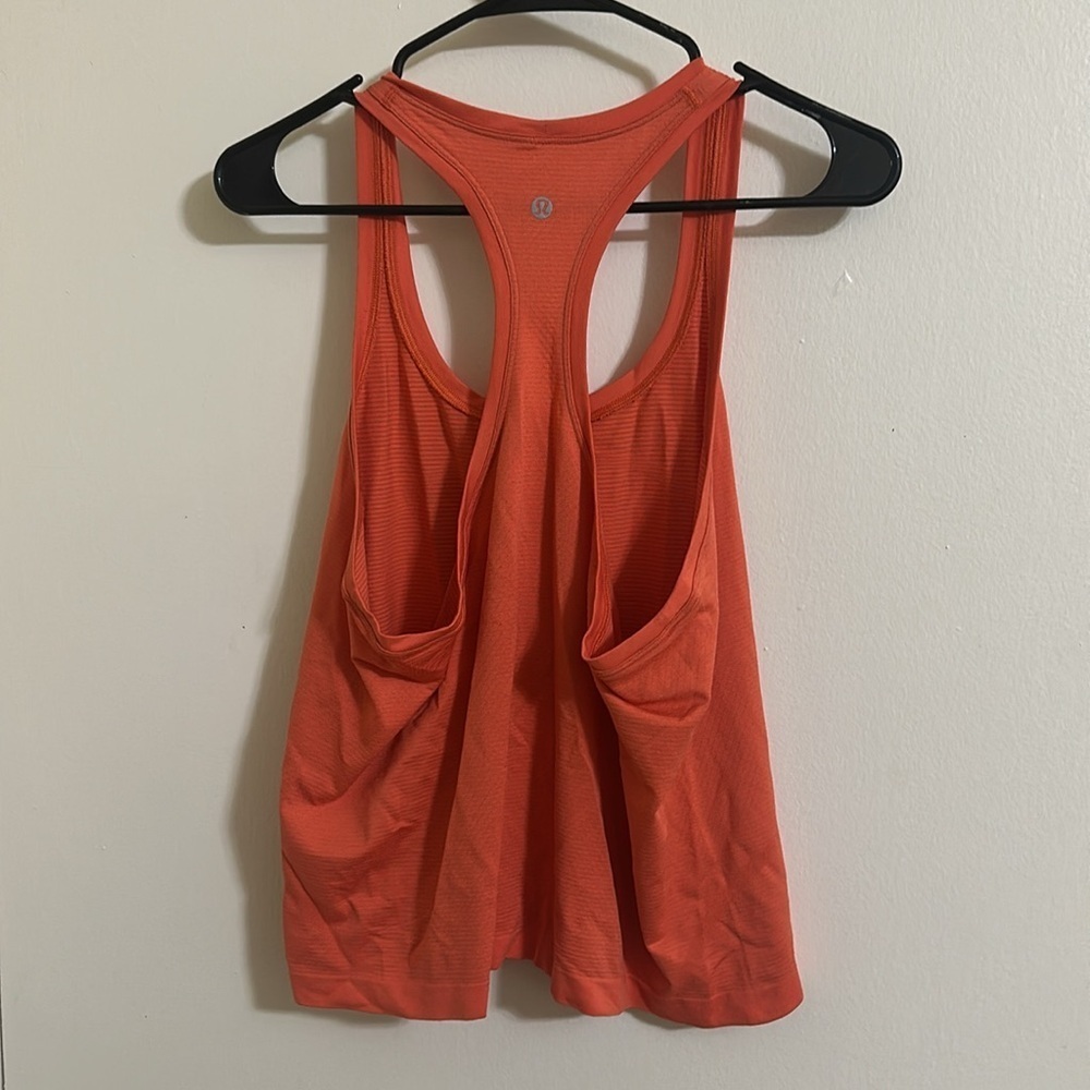 EUC Lululemon Swiftly Tech‎ Cropped Tank Top - Picture 3 of 4